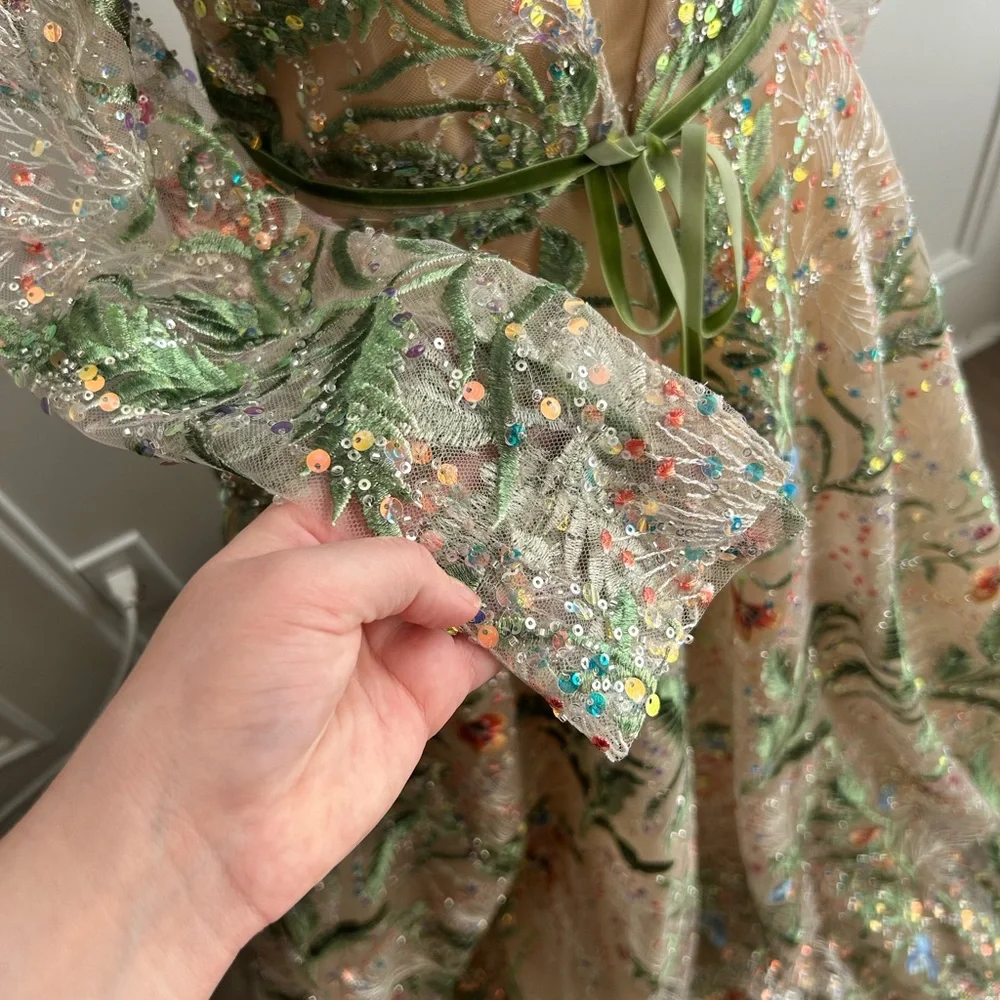 Teuta Matoshi Whispering Forrest Gown - Picture 8 of 13